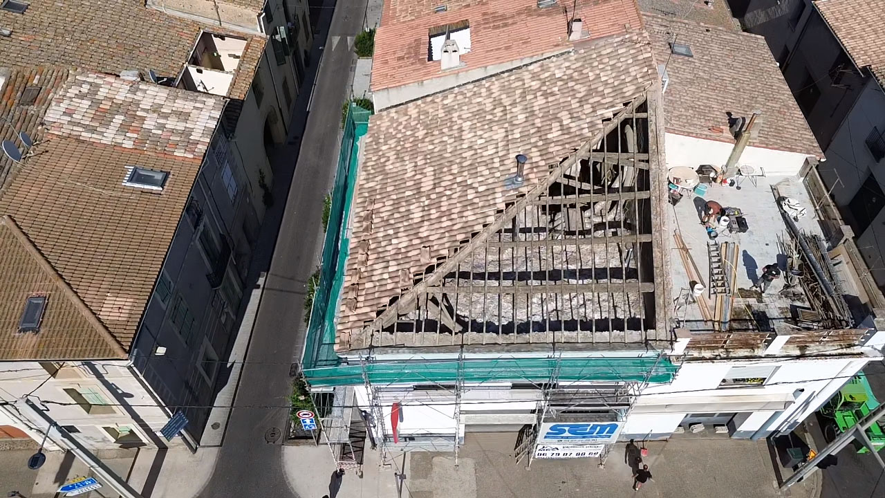 Travaux de rénovation